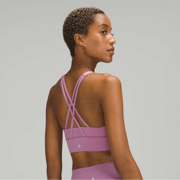 Lululemon Energy Bra High Neck Long Line Tough *Medium Support - Jubilee - Picture 8 of 8